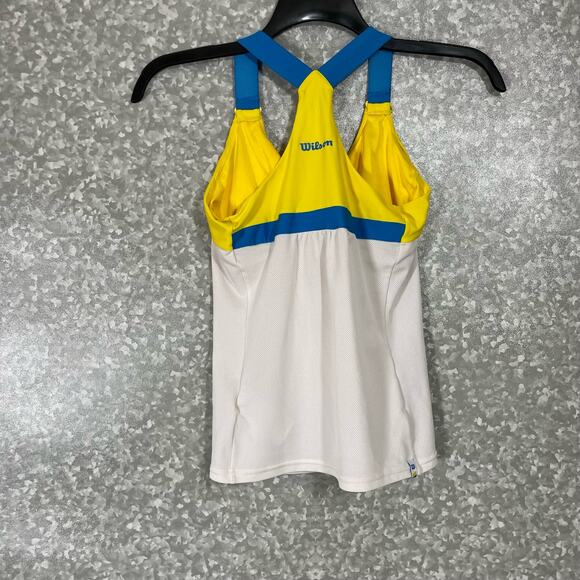 Wilson Women's Tenniscore Racerback Activewear Tank Top - Size Small - Shelf Bra - Picture 10 of 10